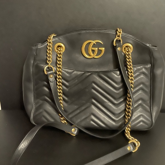 Gucci leather bag - Picture 1 of 4
